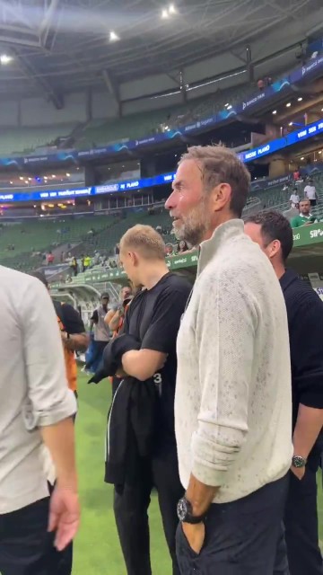 DB视讯官网主管到场😎克洛普现场观看巴甘蒂诺红牛vs帕尔梅拉斯