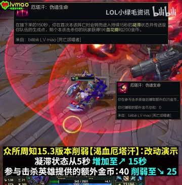 DB真人旗舰不会更新就不要更新!渴血厄塔汗改动为死亡后由凝滞5秒改为15秒