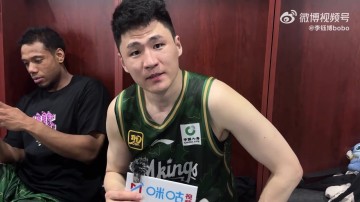 DB电子官网赵柏清:没想到自己是这样结束赛季最后一场 很遗憾