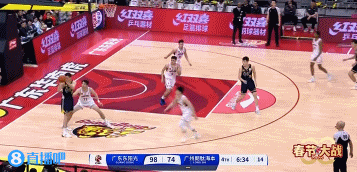 DB视讯官网绝对核心!徐杰出场47分钟16中7贡献19分6板11助 正负值+25