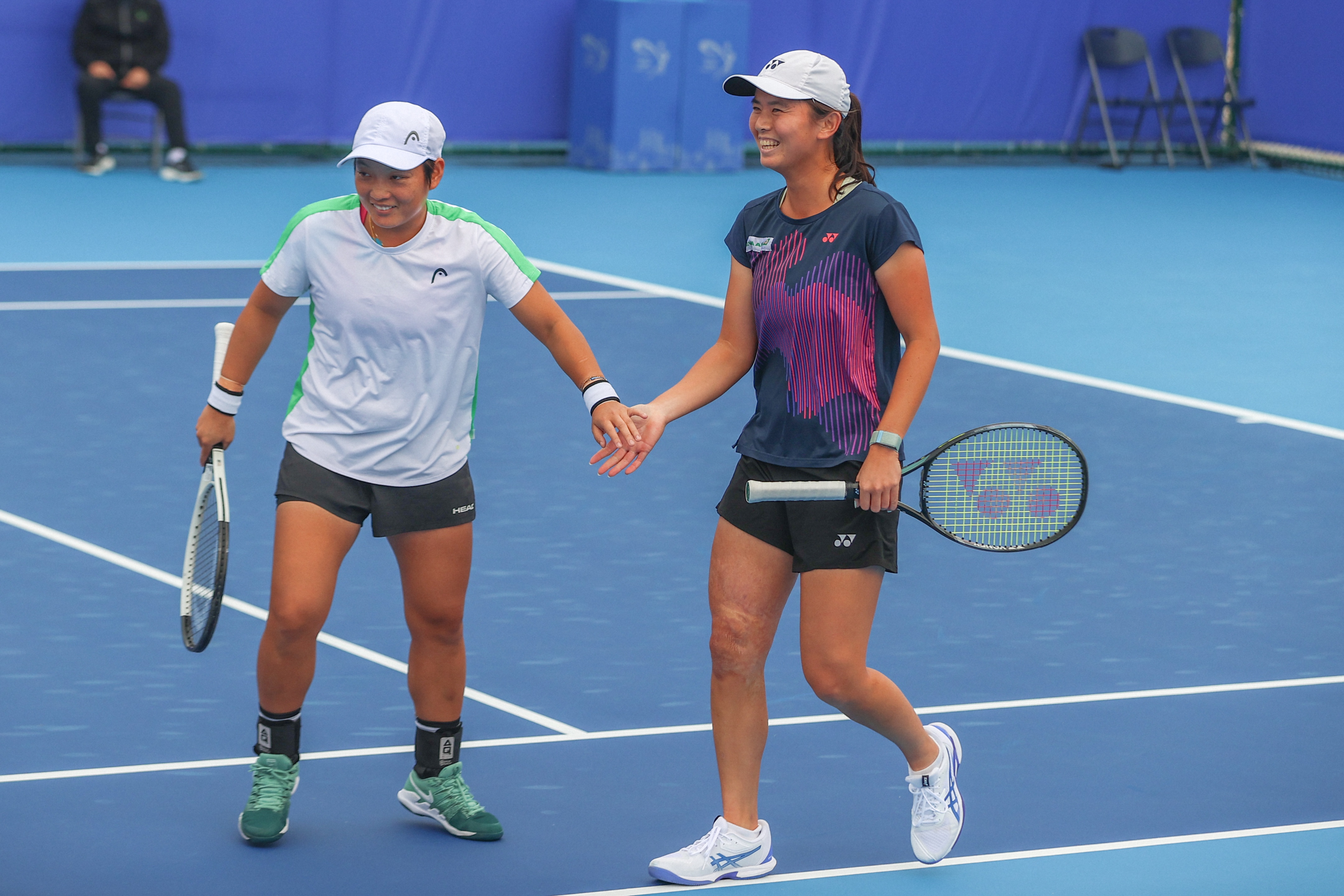 DG视讯官网平台WTA1000多哈站双打：蒋欣玗/吴芳娴2-1淘汰谢淑薇组合进八强