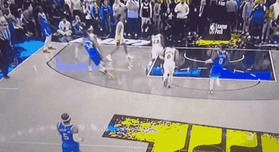 DB视讯官方登录入口以彼之道😝！神奇3+1准绝杀雄鹿 哈利伯顿赛后“戴表”庆祝